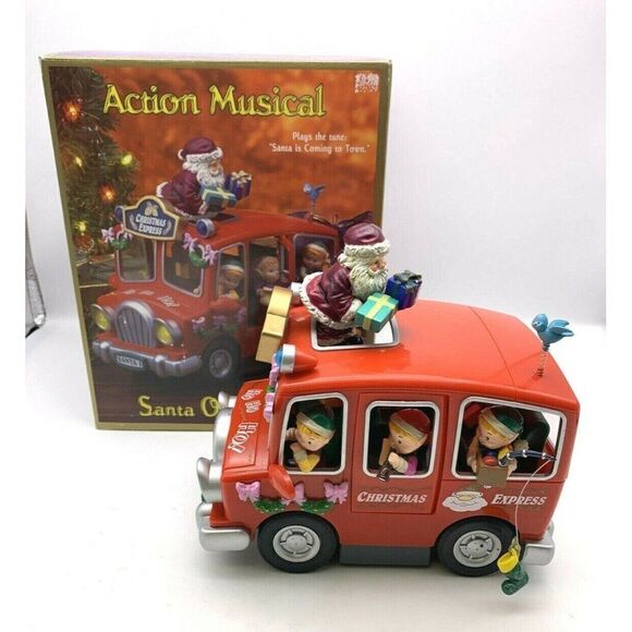 Vintage Christmas Express Santa on Delivery Decor - Picture 1 of 12